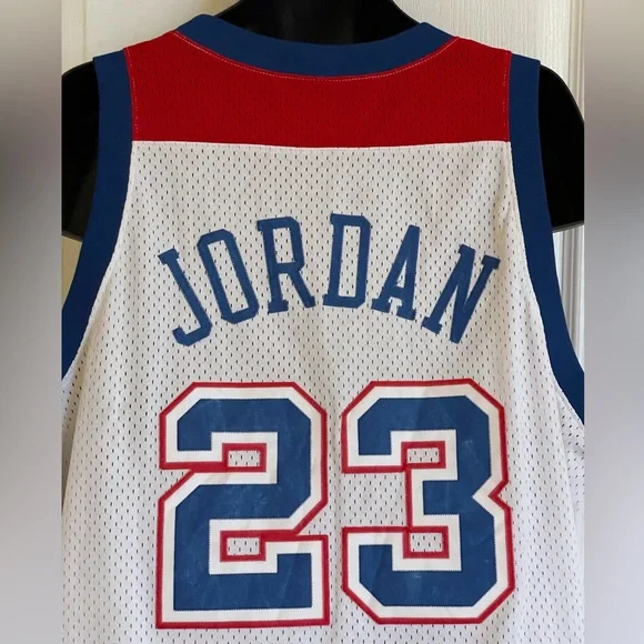 Michael Jordan Washington Bullets 2002/03 throwback game issued jersey, 2XL - Picture 4 of 15